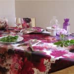 Nappes fleuries, torchons, serviettes et accessoires made in France