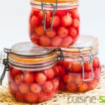 Recette bocaux : cerises au sirop, conserve de cerises