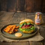 Delicious Thai Chicken Burger with Samouraï Sauce ⋆Anne's Kitchen