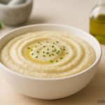 Purée de chou-fleur sans gluten ni lactose