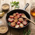 Poêlée de radis fondants au miel et au gingembre
