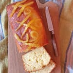 Cake au yuzu et écorces confites de yuzu