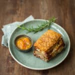 Perfect Crackling Roast pork with Peach chutney ⋆ Anne's KitchenAnne's Kitchen