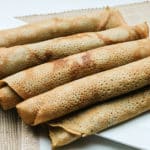Crêpes sans gluten ni lactose au blender