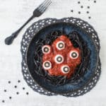 Scary Halloween Eyeball Pasta for the kids ⋆ Anne's KitchenAnne's Kitchen