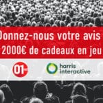 Donnez-nous votre avis sur 01net et tentez de gagner 2000 euros de cadeaux