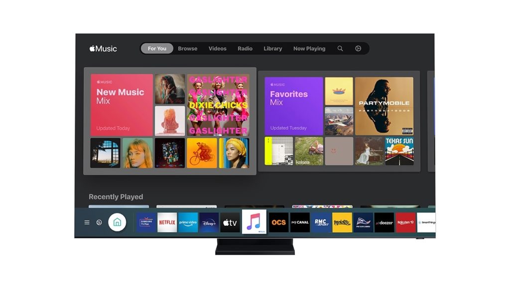 Apple Music D barque Sur Les Smart TV Samsung Affinite Le Blog