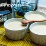 Recette au blender : crème vanille express sans lactose