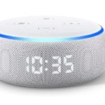 payez moitié prix cette petite enceinte connectée Echo Dot avec horloge