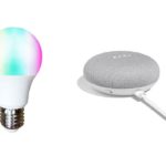 un pack avec une enceinte et une ampoule connectées pour 50 euros