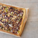 Leek, Bacon and Feta Tart ⋆ Anne's KitchenAnne's Kitchen