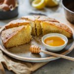Gâteau imbibé miel et citron