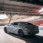 premières images de la berline 100% électrique