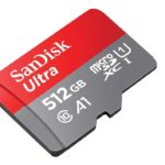payez seulement 79 euros pour cette carte microSD Sandisk de 512 Go