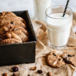 Cookies chocolat, amandes et cranberries