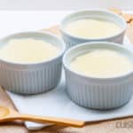 Crème à la vanille façon « danette » sans lactose, sans gluten
