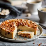 Gâteau de semoule au caramel de coco