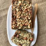 Nut Roast ou terrine végétarienne aux panais, châtaignes, noisettes et champignons