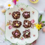 Cute Chocolate Easter Nests with leftover Easter chocolate ⋆Anne's Kitchen