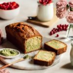 Quatre-quarts marbré au thé vert matcha