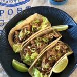 Tacos au Pulled pork à la bière blonde