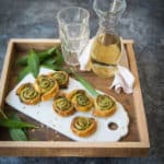 Wild Garlic Pinwheels ⋆Anne's Kitchen