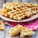 Recette de gaufre liégeoise sans gluten sans lactose