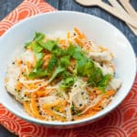 Salade de blancs de poulet à l’asiatique sans gluten ni lactose