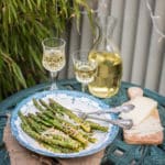 Grilled Asparagus with Manchego for summer barbecues ⋆Anne's Kitchen