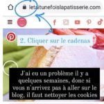 Error 400 - Bad request : Il était une fois la pâtisserie