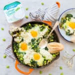 Green Shakshuka with Cottage Cheese ⋆Anne's Kitchen