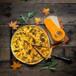 Autumnal Quiche with Butternut, Bacon and Sage ⋆Anne's Kitchen