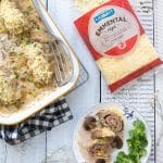 Delicious Cordon Bleu Gratin with crispy cheese topping ⋆Anne's Kitchen