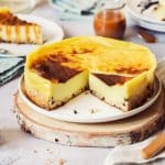 Flan pâtissier sur cookie géant (Flankie)