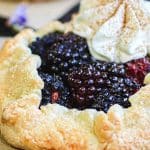 Tartelettes rustiques aux mûres - Une recette facile et sans moule : Il était une fois la pâtisserie