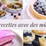 Que faire avec des mûres ? Les 10 meilleures recettes aux mûres