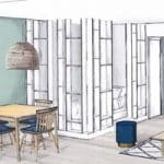 A Nogent-sur-Marne, une chambre au salon