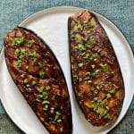 C'est moi qui l'ai fait !: Aubergines laquées au miso