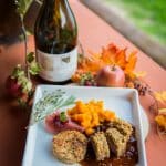 Nut-crusted venison, pumpkin ragout and pan-fried dumplings by Römische Taverne Villa Borg ⋆Anne's K...
