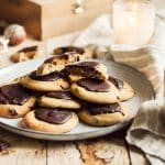 Cookie-tartelette chocolat / caramel - chefNini