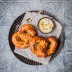 Soft American-style Pretzels with Kachkéis Dip ⋆Anne's Kitchen