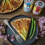 Asparagus Quiche with Walnut Crust ⋆Anne's Kitchen