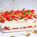 Tiramisu aux fraises - Recette facile : Il était une fois la pâtisserie