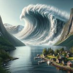 Ce village si pittoresque risque d'être englouti d'un jour à l'autre par une vague immense. Pourtant...