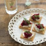 Beetroot and Goat’s Cheese Crackers ⋆Anne's Kitchen