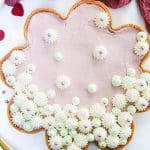 Tarte framboise pistache pour la fête des mères
