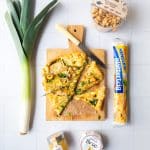 Brie and Leek Galette ⋆Anne's Kitchen