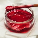 Gelée de cerises faite maison
