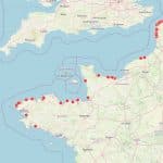 la carte 2025 des plages à éviter pour ne pas tomber malade