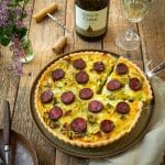 Alheira Leek Quiche ⋆Anne's Kitchen